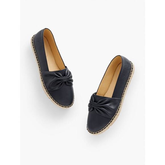 TALBOTS IZZY CINCHED NAPPA ESPADRILLES SIZE 5M - Picture 8 of 8